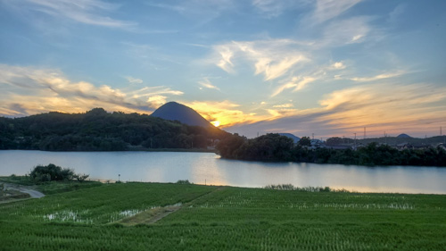 夏の夕暮れ | 丸亀市 入谷さん