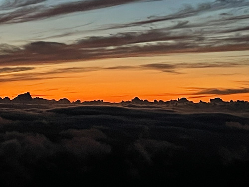 雲の上の夕暮れ | 新庄村　佐藤さん