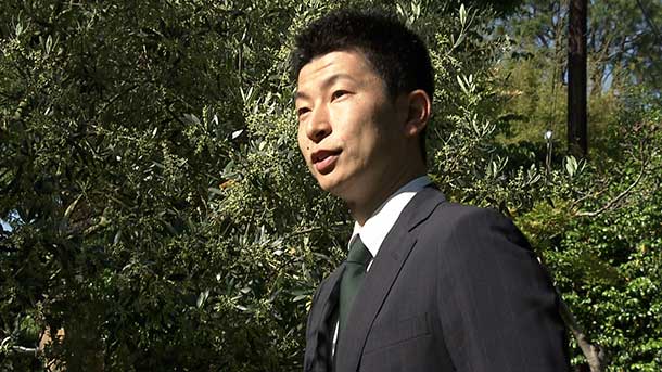 日本オリーブ株式会社 服部芳郎 社長