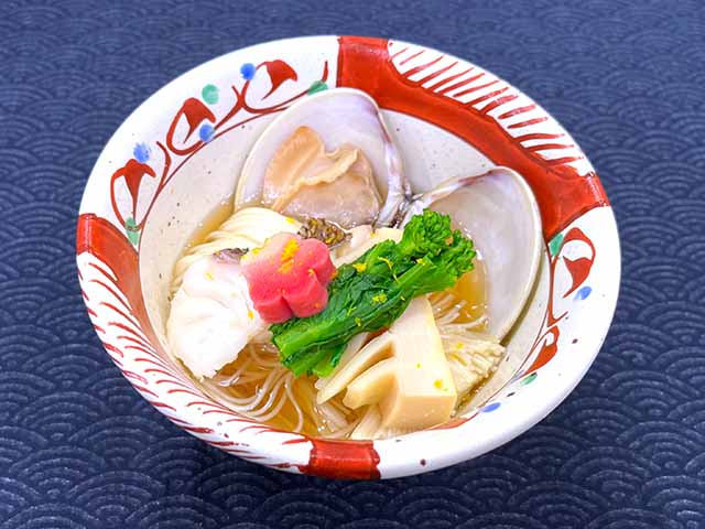 春のにゅう麺