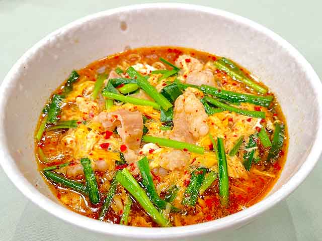 お家で簡単 辛麺