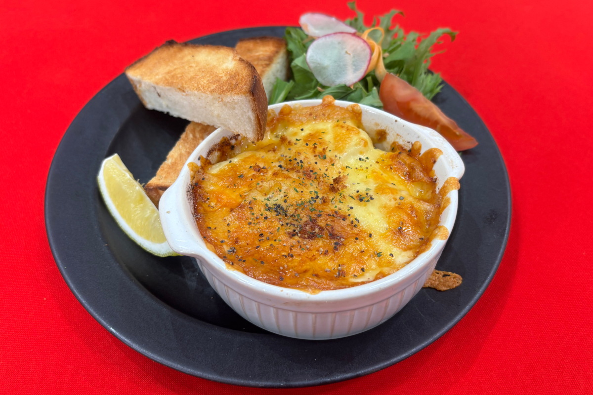 牛肉のボロネーゼと芋のグラタン