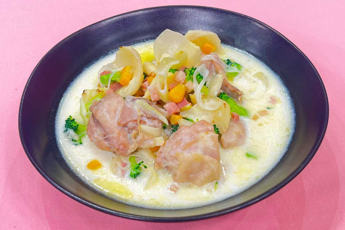 鶏とゆりねのほっこりクリーム煮画像