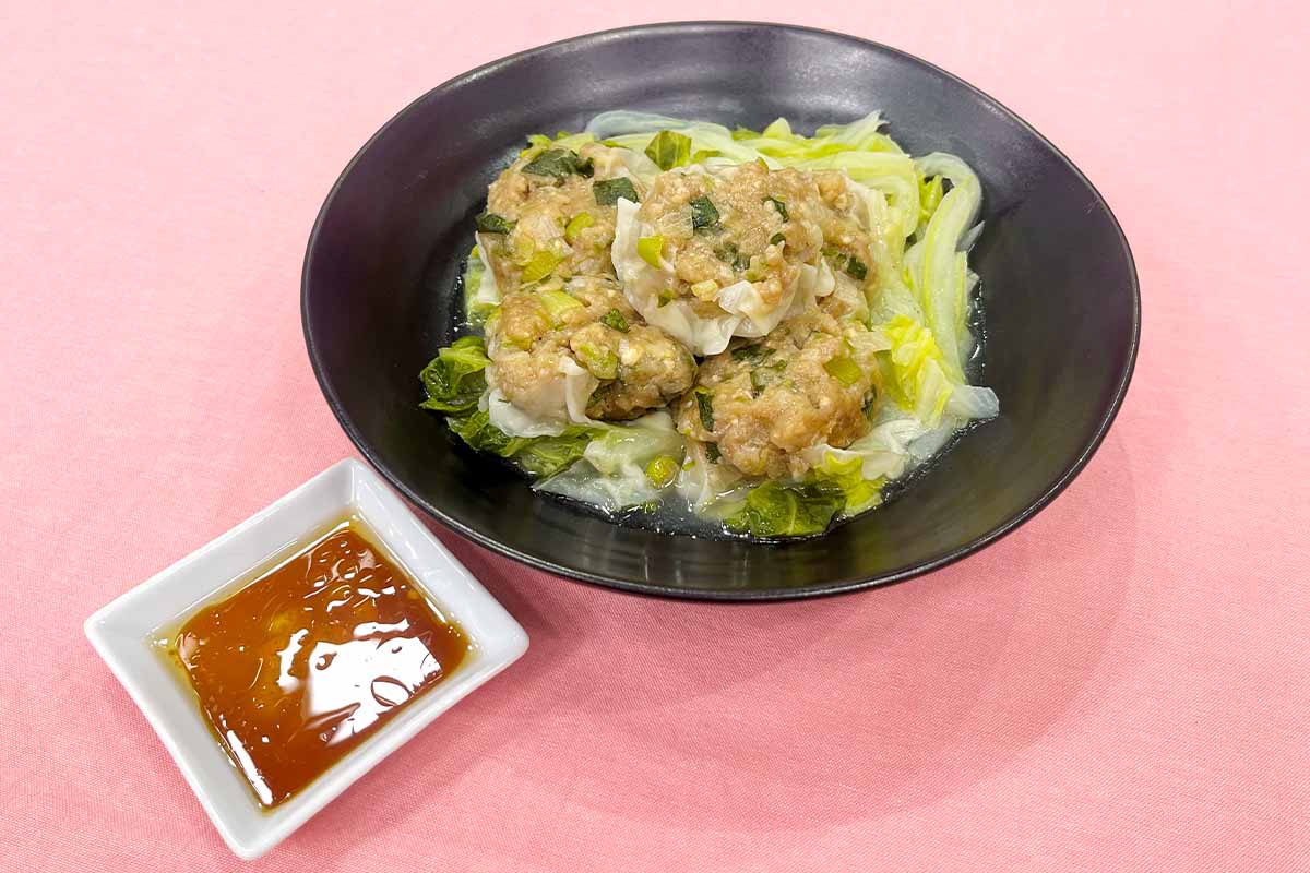 ミツバ香るシュウマイ