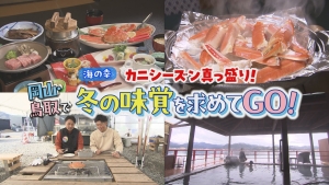 カニシーズン真っ盛り！！ 海の幸！ 岡山・鳥取で冬の味覚を求めてGO！