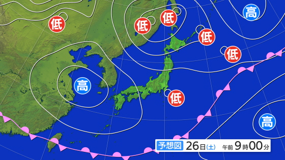 予想天気図