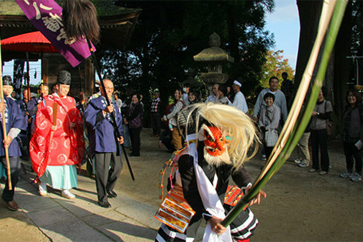 吉川八幡宮当番祭
